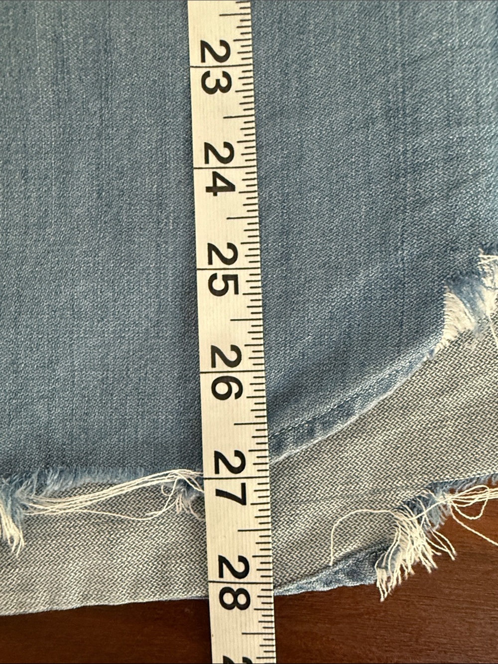 Retired Frank & Eileen distressed Eileen Denim Shirt - Picture 10 of 12